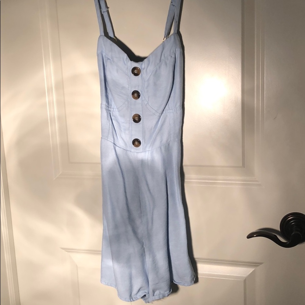 Light blue romper, XS
